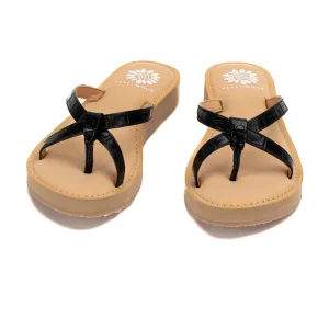 Women Yellow Box Flip Flops>Aesy