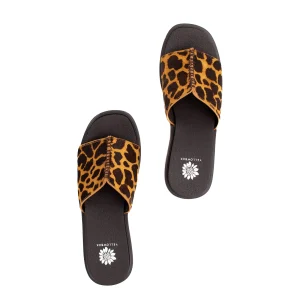 Women Yellow Box Slides>Alley Wedge Slide