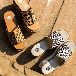 Women Yellow Box Slides>Alley Wedge Slide