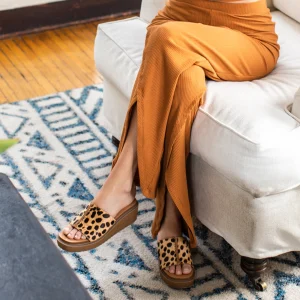 Women Yellow Box Slides>Alley Wedge Slide