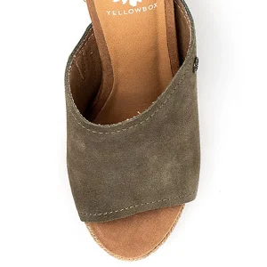 Women Yellow Box Slides>Ambur