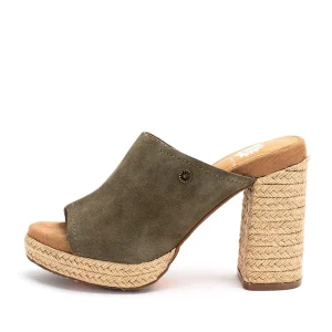 Women Yellow Box Slides>Ambur