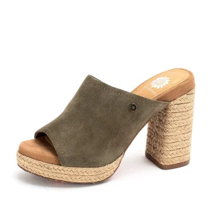 Women Yellow Box Slides>Ambur