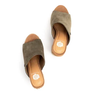 Women Yellow Box Slides>Ambur