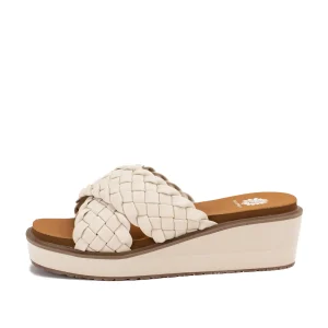 Women Yellow Box Sandals>Arny Wedge Slide