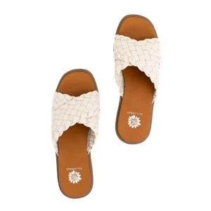 Women Yellow Box Heels & Wedges>Arny Wedge Slide