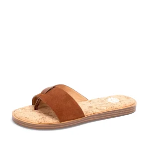 Women Yellow Box Flip Flops>Barann