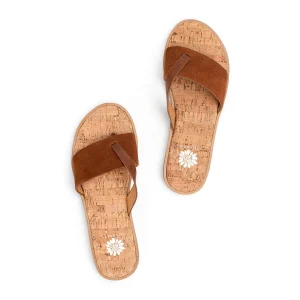 Women Yellow Box Flip Flops>Barann