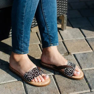 Women Yellow Box Flip Flops>Barann