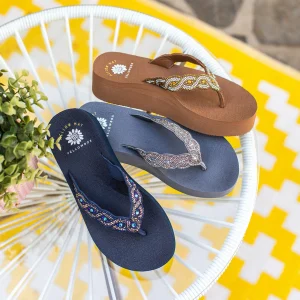 Women Yellow Box Flip Flops>Barbara Sandal