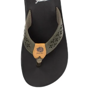 Women Yellow Box Flip Flops>Benji Flip Flop