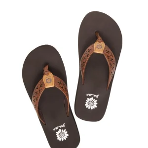 Women Yellow Box Flip Flops>Benji Flip Flop