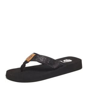 Women Yellow Box Flip Flops>Benji Flip Flop