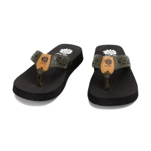 Women Yellow Box Flip Flops>Benji Flip Flop