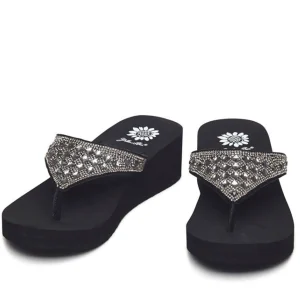 Women Yellow Box Flip Flops>Birder