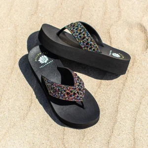 Women Yellow Box Flip Flops>Bixby Flatform Sandal