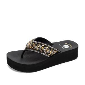 Women Yellow Box Heels & Wedges>Blaine Flatform Sandal