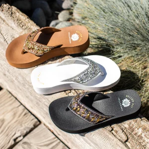 Women Yellow Box Heels & Wedges>Blaine Flatform Sandal