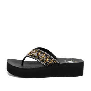 Women Yellow Box Heels & Wedges>Blaine Flatform Sandal