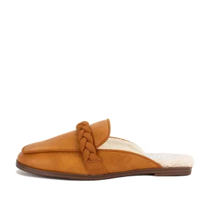 Women Yellow Box Clogs & Mules>Bliss Shearling Flat Mule