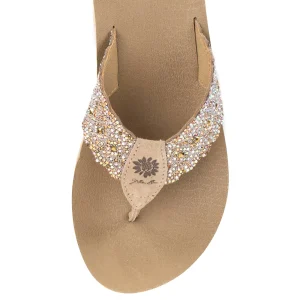 Women Yellow Box Flip Flops>Boem