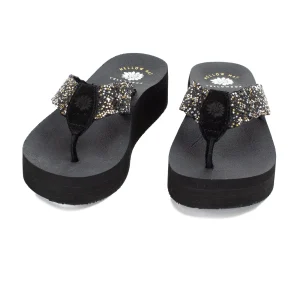 Women Yellow Box Flip Flops>Boem