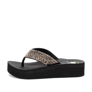 Women Yellow Box Flip Flops>Brandy Flatform Sandal