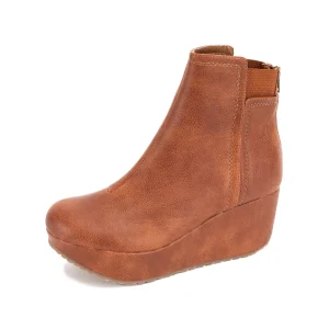 Women Yellow Box Heels & Wedges>Brit Y Wedge Ankle Boot