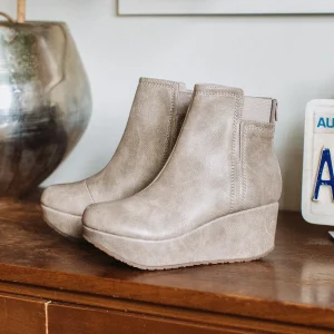 Women Yellow Box Heels & Wedges>Brit Y Wedge Ankle Boot