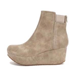 Women Yellow Box Heels & Wedges>Brit Y Wedge Ankle Boot