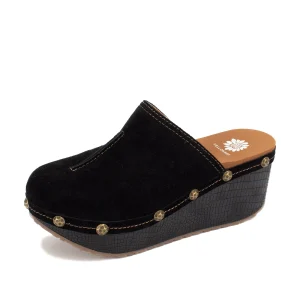 Women Yellow Box Heels & Wedges>Brody Wedge Clog