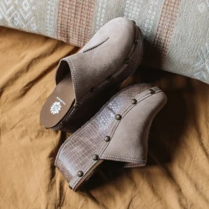 Women Yellow Box Heels & Wedges>Brody Wedge Clog