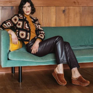 Women Yellow Box Clogs & Mules>Brody Wedge Clog