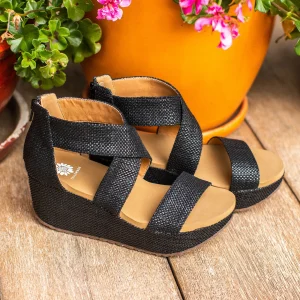 Women Yellow Box Sandals>Bronwen Wedge Sandal
