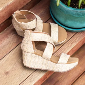 Women Yellow Box Sandals>Bronwen Wedge Sandal