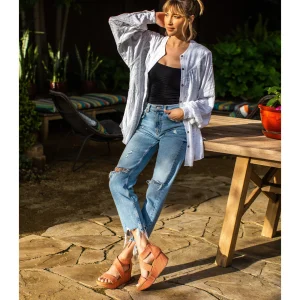 Women Yellow Box Sandals>Bronwen Wedge Sandal