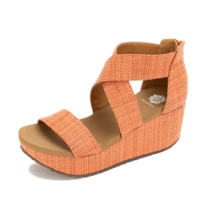 Women Yellow Box Sandals>Bronwen Wedge Sandal