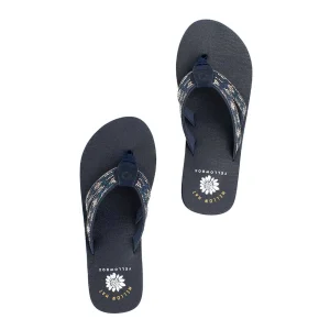 Women Yellow Box Flip Flops>Cadeen