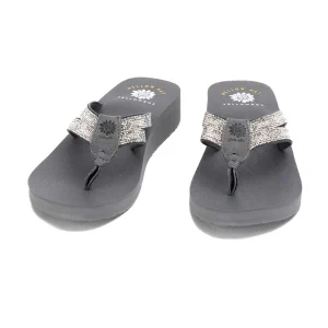 Women Yellow Box Flip Flops>Cadeen