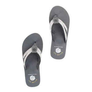 Women Yellow Box Flip Flops>Cadeen