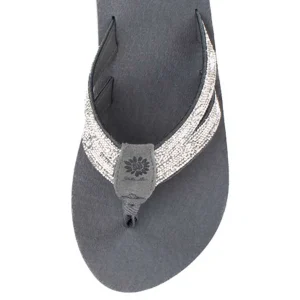 Women Yellow Box Flip Flops>Cadeen