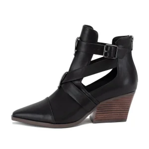 Women Yellow Box Boots & Booties>Canoly Cut-Out Bootie