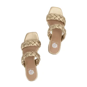 Women Yellow Box Heels & Wedges>Carlen Heel