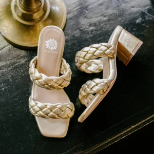 Women Yellow Box Heels & Wedges>Carlen Heel