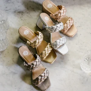 Women Yellow Box Heels & Wedges>Carlen Heel