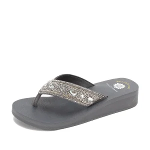 Women Yellow Box Flip Flops>Cathy Sandal