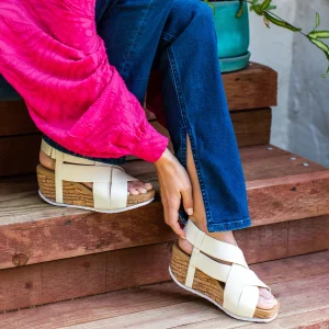 Women Yellow Box Sandals>Cavalli Wedge Sandal