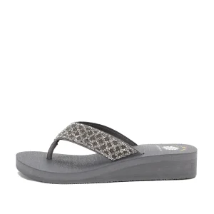 Women Yellow Box Heels & Wedges>Cesky Sandal