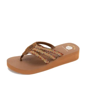 Women Yellow Box Flip Flops>Chelsy Sandal