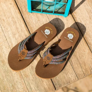 Women Yellow Box Flip Flops>Chelsy Sandal